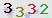 3332
